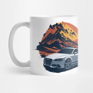 Audi Tt Classic Car Mug